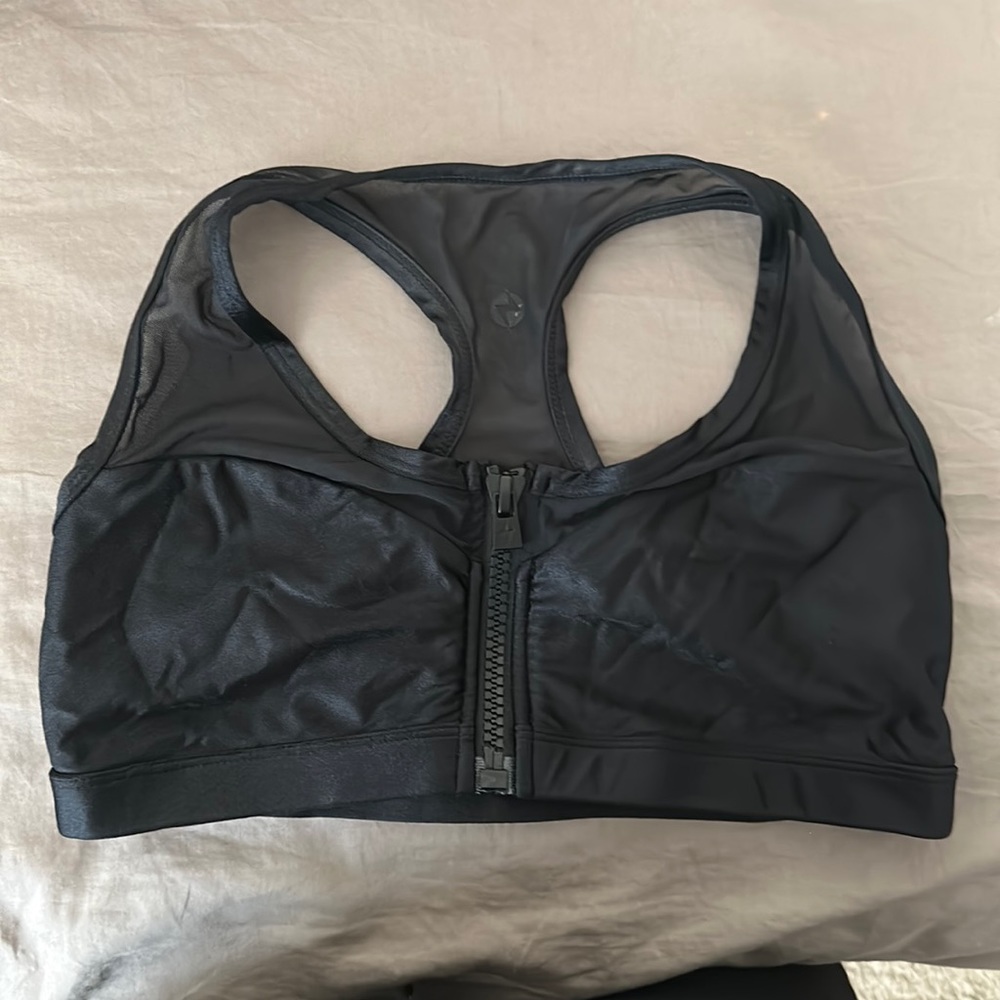 Black Popflex Sports Bra
